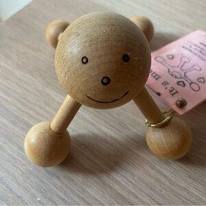 NWT Vintage 90s Wooden Massager It's Me Whole Body Multifunctional Relaxing Tool